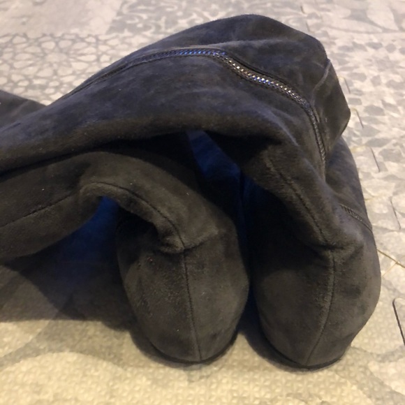 [Stuart Weitzman] Suede Elf OTK Over the Knee Boot - Picture 4 of 8